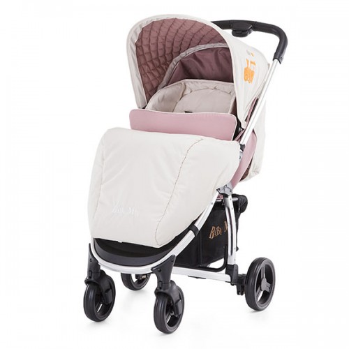 Carucior Baby Max Onyx cu landou train brown image 1