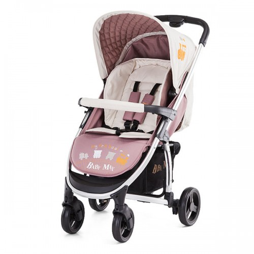 Carucior Baby Max Onyx cu landou train brown image 2