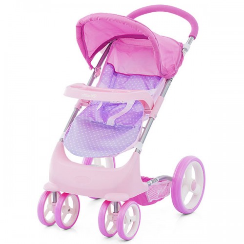 Carucior pentru papusi Chipolino Lola pink