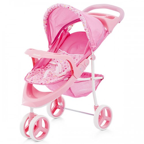 Carucior pentru papusi Chipolino Trixi pink