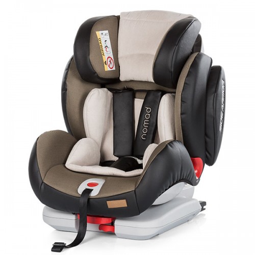 Scaun auto Chipolino Nomad 9-36 kg beige cu sistem Isofix image 3