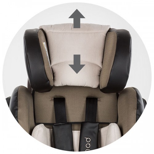 Scaun auto Chipolino Nomad 9-36 kg beige cu sistem Isofix image 5