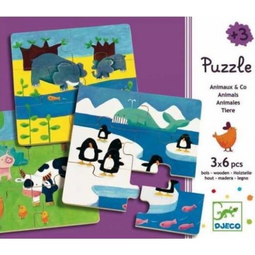 Puzzle DuoAnimo Djeco image 1