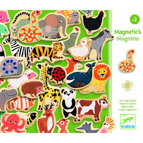 Joc magnetic cu animale Djeco image 1