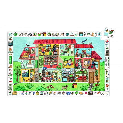 Puzzle observație Djeco Casa image 3