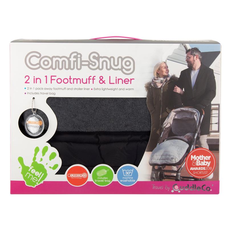 Sac de iarna Comfi-Snug Footmuff 2in1 Liquorice Black 843619 image 9