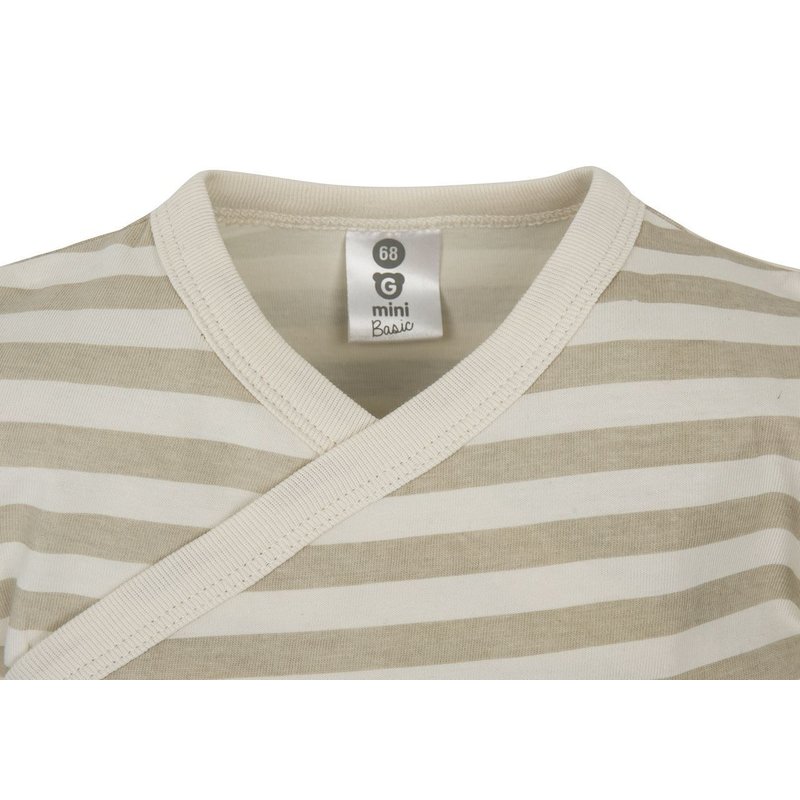 Gmini Body cu maneca lunga Basic Extra Beige Stripes image 1