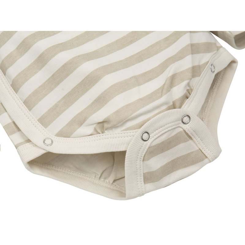 Gmini Body cu maneca lunga Basic Extra Beige Stripes image 2