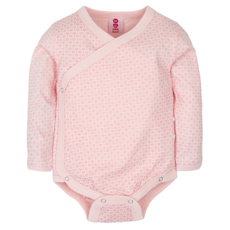 Gmini Body cu maneca lunga Basic Extra Pink Hears 62