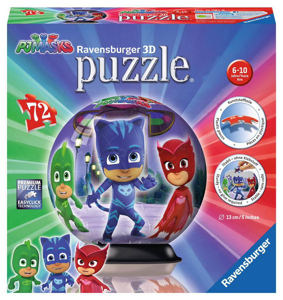 Puzzle 3D Eroi In Pijamale Motiv 1 image 1