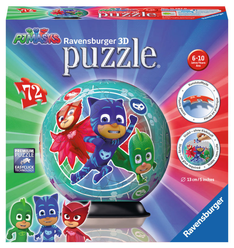 Puzzle 3D Eroi In Pijamale Motiv 2 image 1