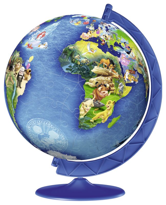 Puzzle 3D Globul Disney, 180 Piese