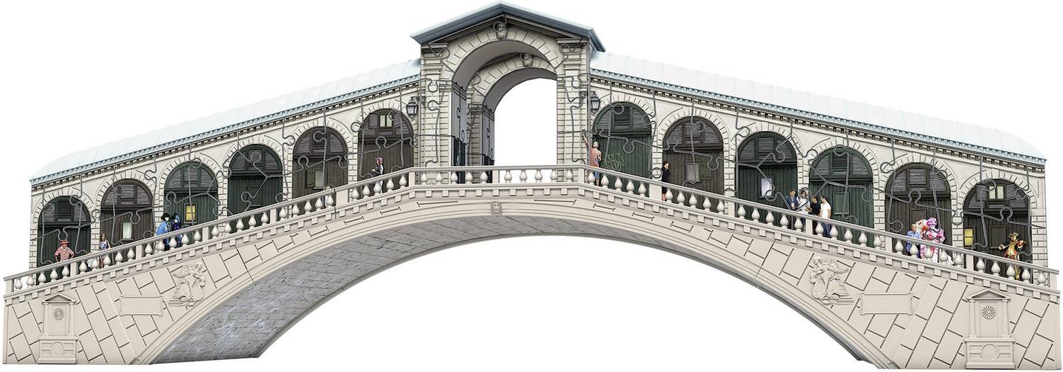 Puzzle 3D Podul Rialto, 216 Piese