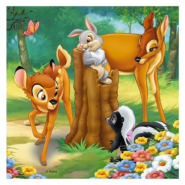 Puzzle Bambi, 3 Buc In Cutie, 25/36/49 Piese image 2