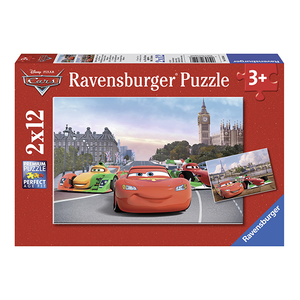 Puzzle Cars, 2X12 Piese