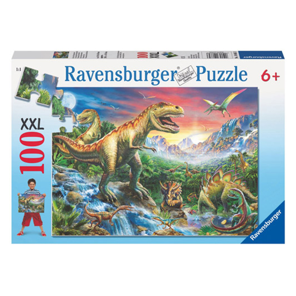 Puzzle Epoca Dinozaurilor, 100 Piese