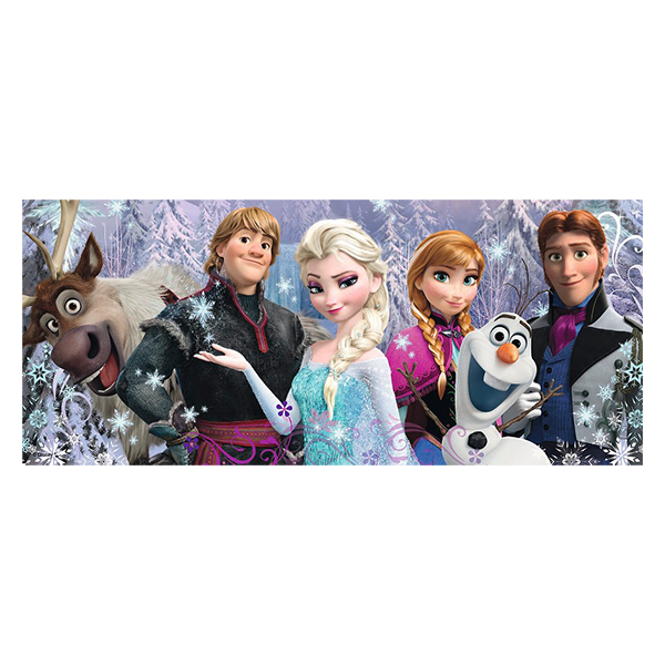 Puzzle Frozen Panorama Inghetata, 200 Piese image 2