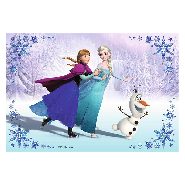 Puzzle Frozen Surori Pentru Totdeauna, 2X24 Piese image 1