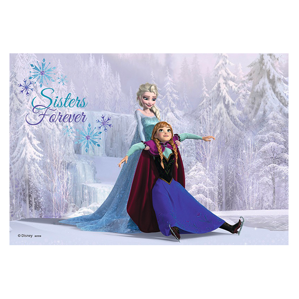 Puzzle Frozen Surori Pentru Totdeauna, 2X24 Piese image 2