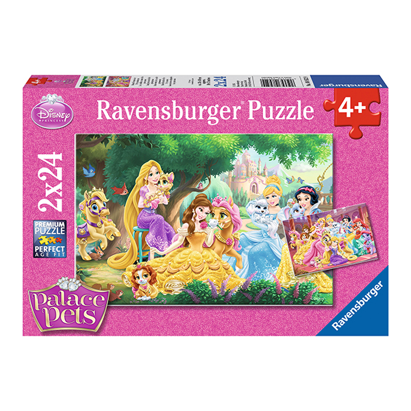 Puzzle Palace Pets 2X24 Piese