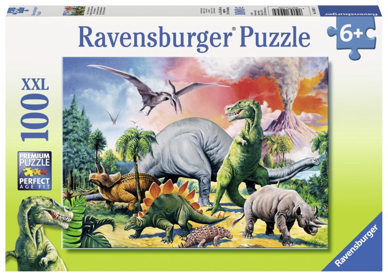 Puzzle Printre Dinozauri, 100 Piese image 2