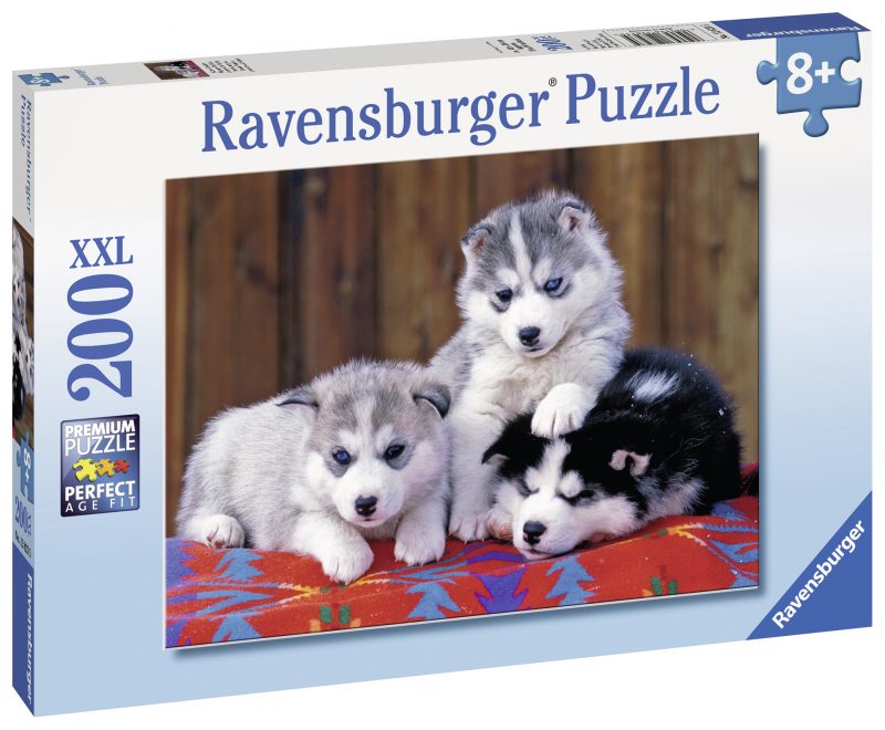 Puzzle Pui De Huskie, 200 Piese image 1