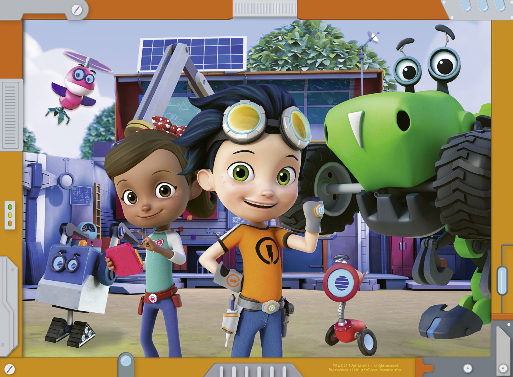 Puzzle Rusty Rivets, 100 Piese