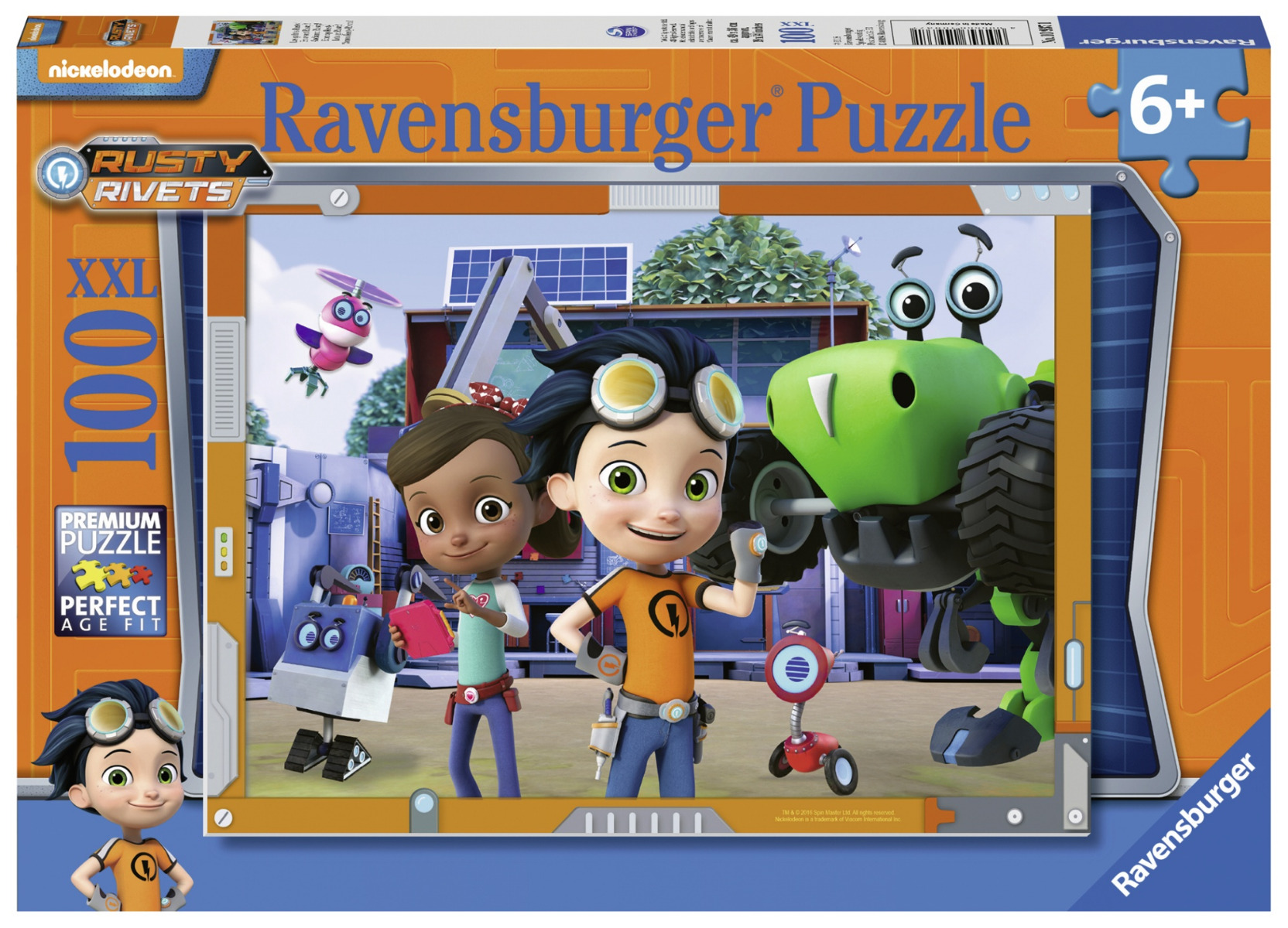 Puzzle Rusty Rivets, 100 Piese image 1