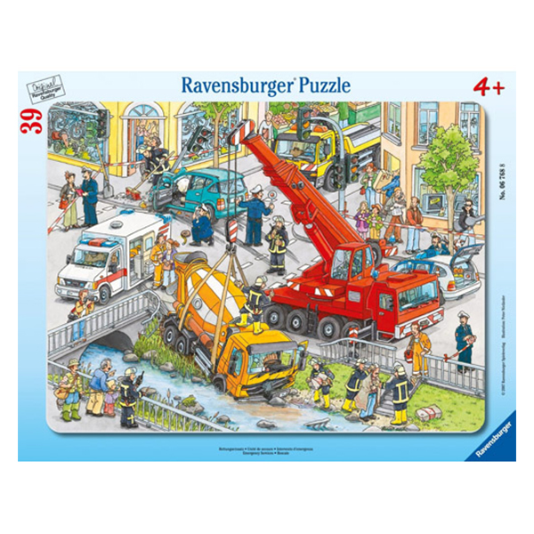 Puzzle Servicii De Urgenta, 39 Piese