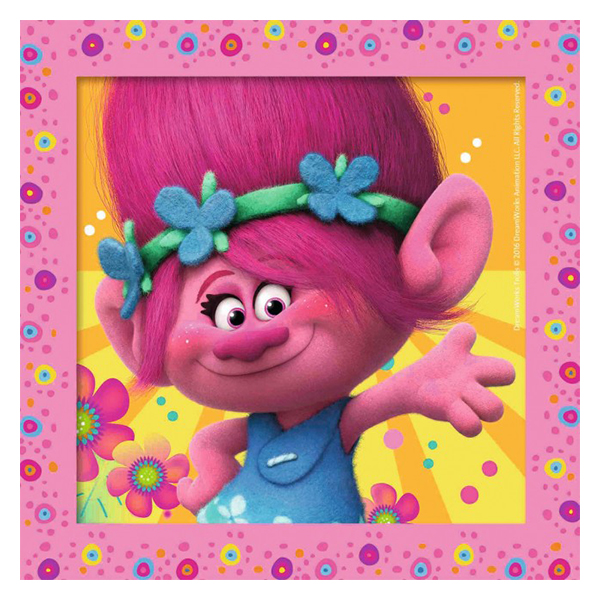 Puzzle Trolls, 3X49 Piese image 2