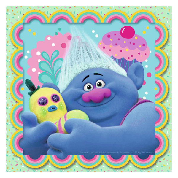 Puzzle Trolls, 3X49 Piese image 3