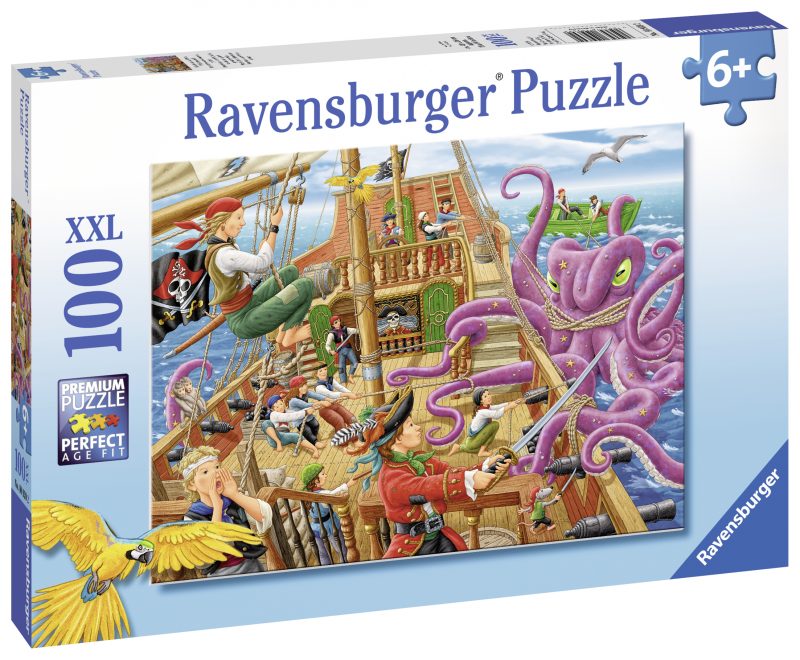 Puzzle Vasul Piratilor, 100 Piese