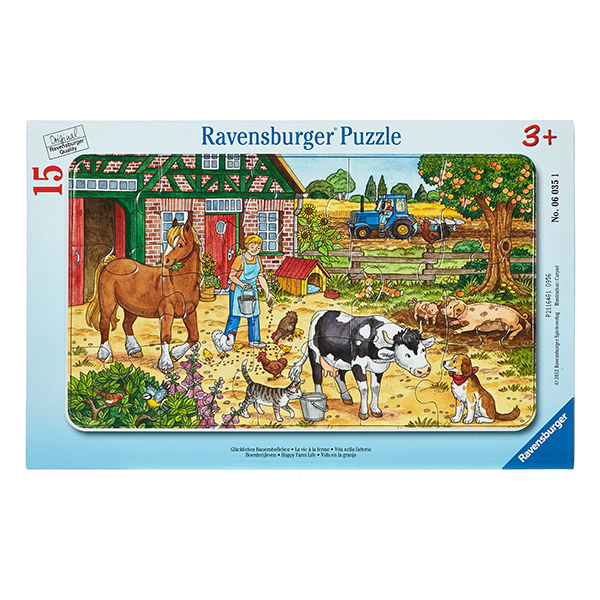 Puzzle Viata La Ferma, 15 Piese