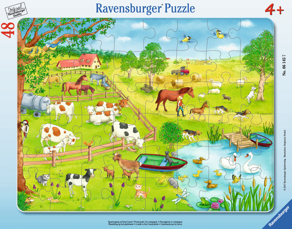 Puzzle Zona Rurala, 48 Piese