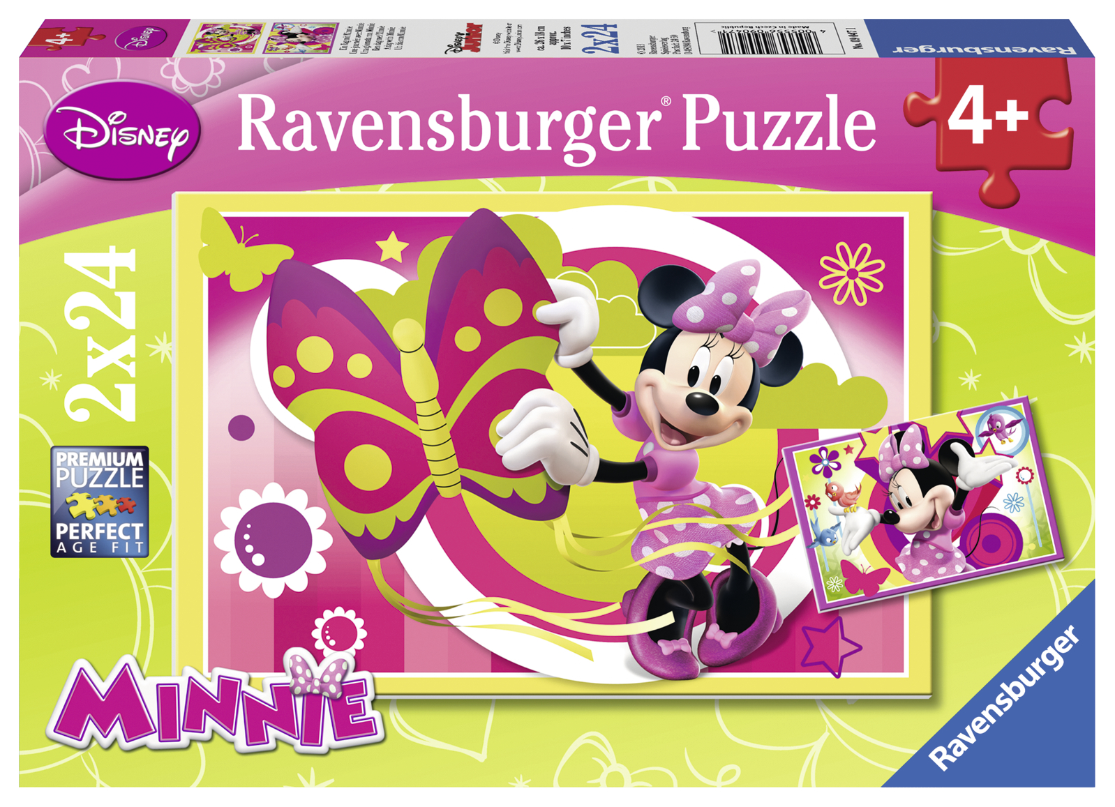 Puzzle- O Zi Cu Minnie, 2X24 Piese image 2