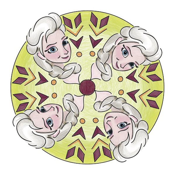 Set De Creatie Mandala 2 In 1 Frozen image 10