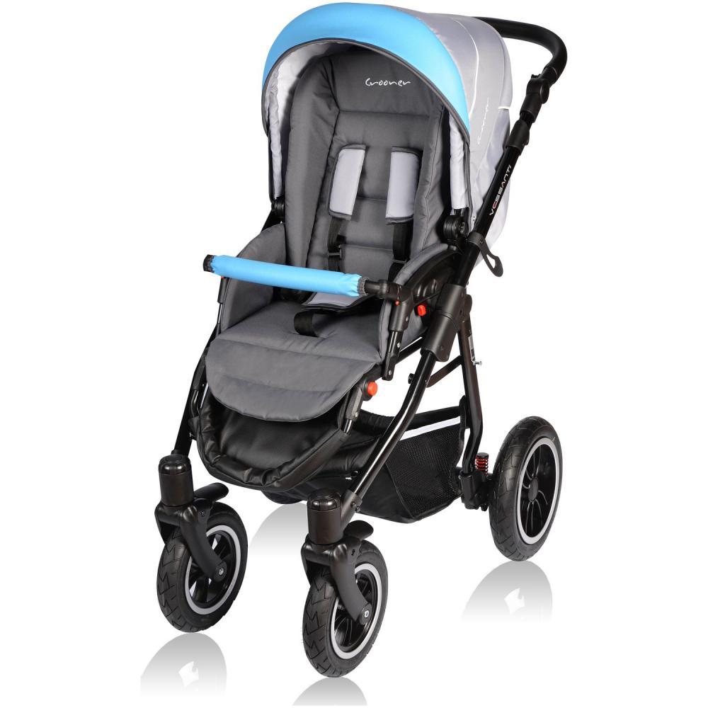 Carucior Crooner 3 in 1 - Vessanti - Blue/Gray image 3