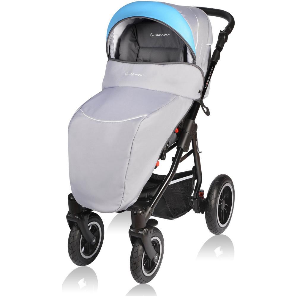 Carucior Crooner 3 in 1 - Vessanti - Blue/Gray image 4