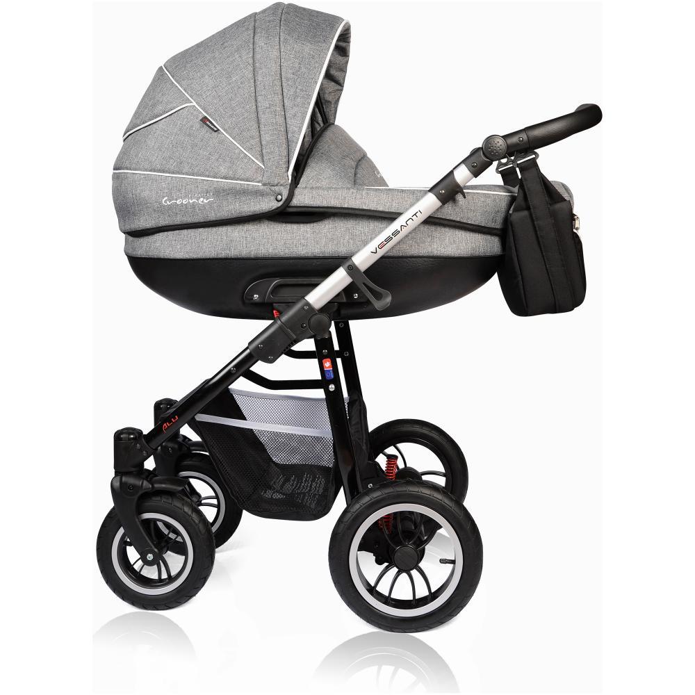 Carucior Crooner Prestige 3 in 1 - Vessanti - Gray image 2