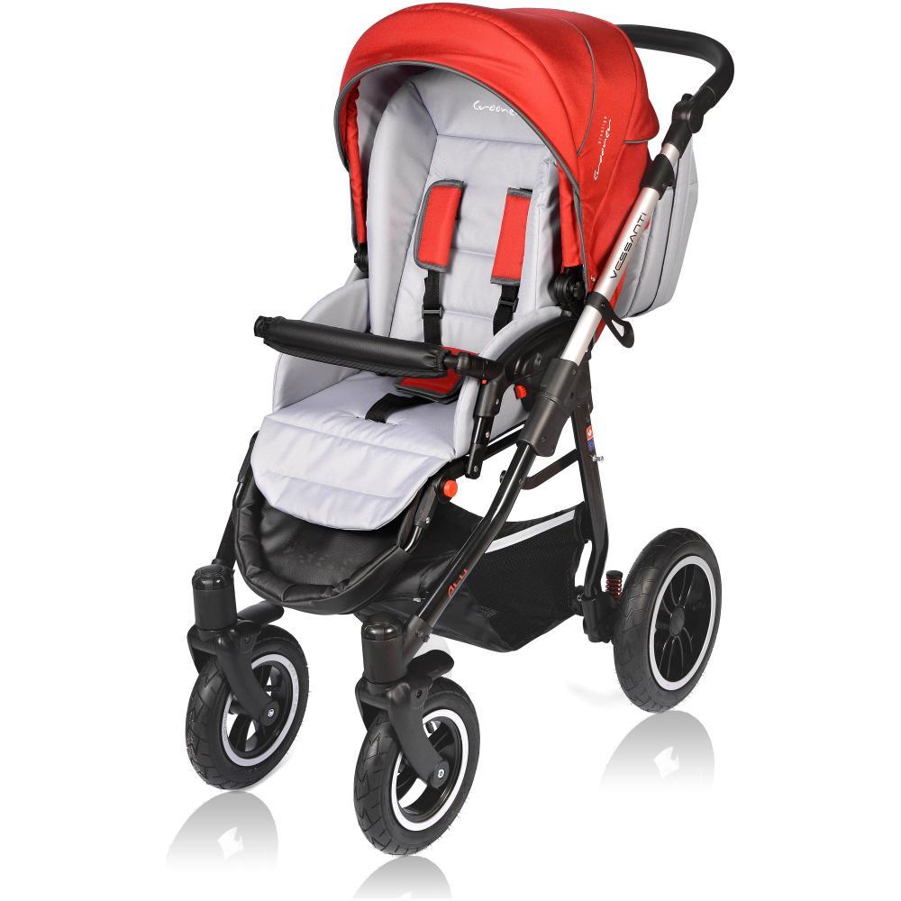 Carucior Crooner Prestige 2 in 1 - Vessanti - Red image 4