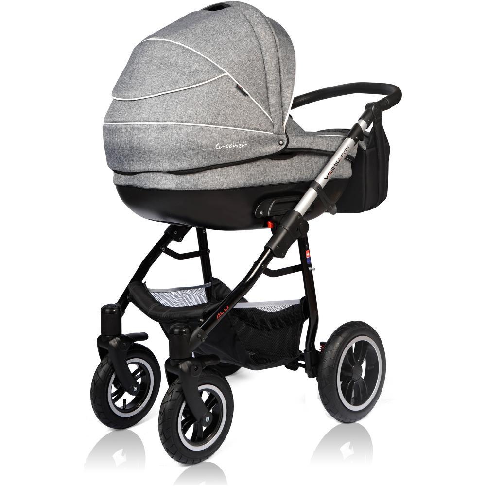 Carucior Crooner Prestige 3 in 1 - Vessanti - Gray image 3