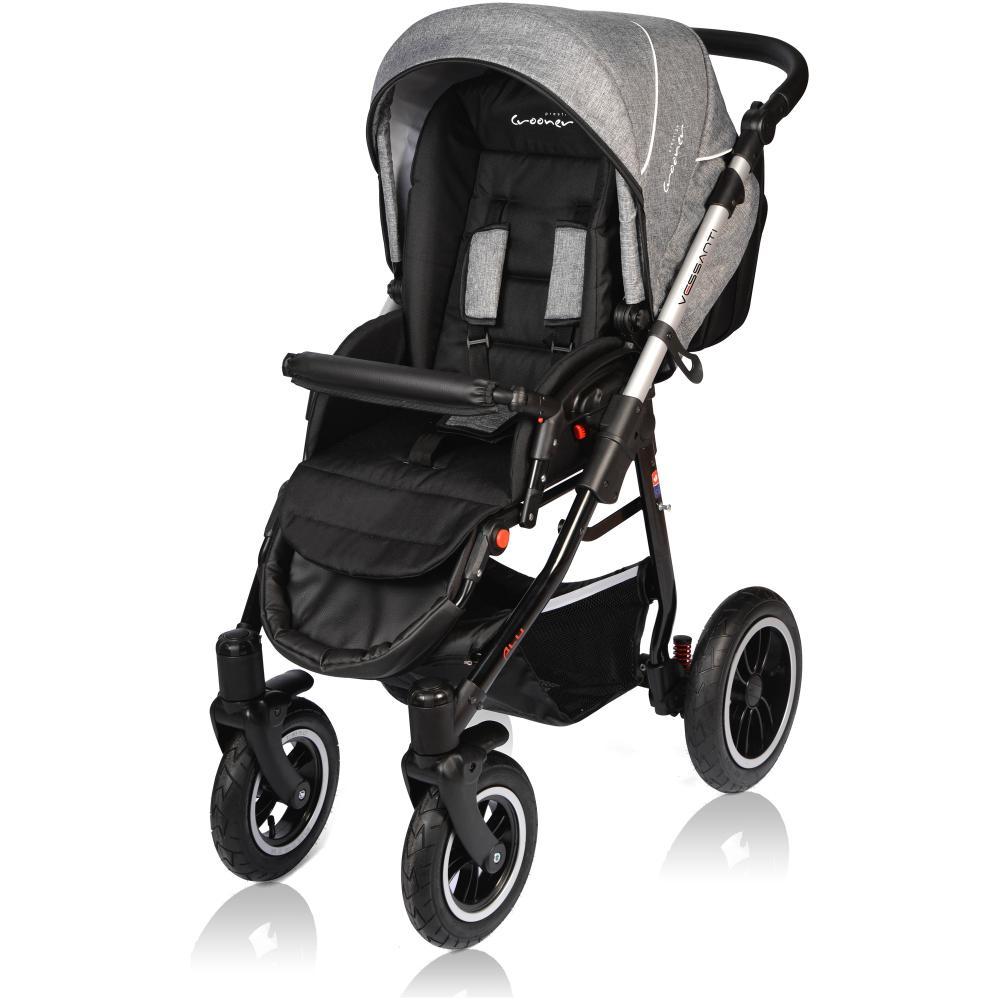 Carucior Crooner Prestige 3 in 1 - Vessanti - Gray image 4