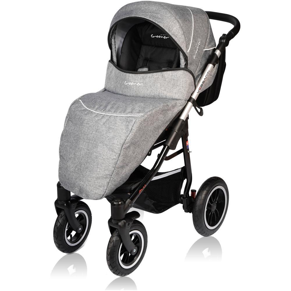 Carucior Crooner Prestige 3 in 1 - Vessanti - Gray image 5