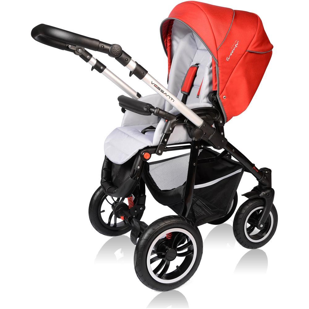 Carucior Crooner Prestige 2 in 1 - Vessanti - Red image 6