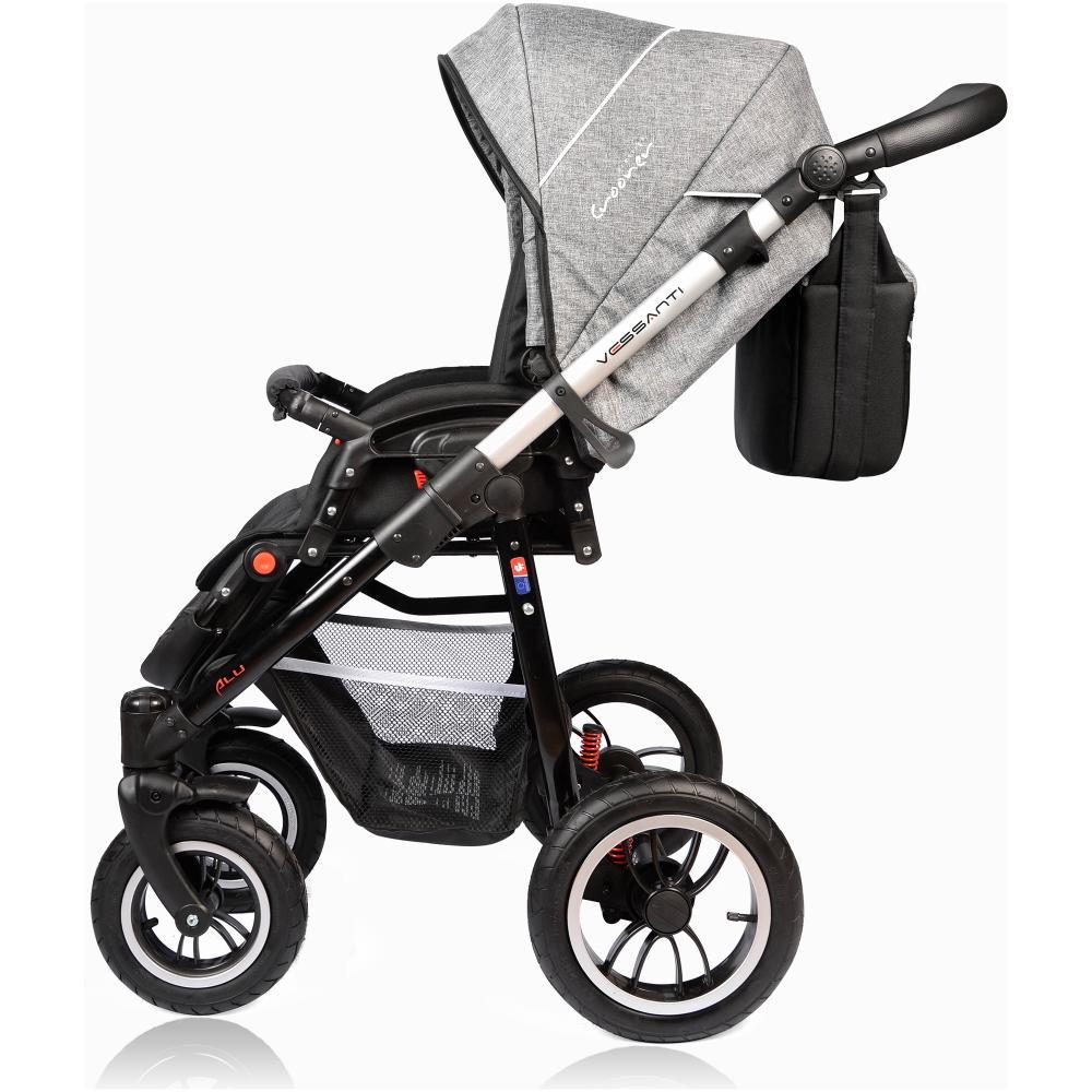 Carucior Crooner Prestige 3 in 1 - Vessanti - Gray image 7