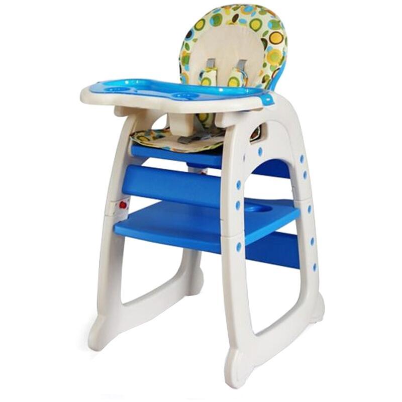 Scaun de masa multifunctional Baby Place Mamakids - Albastru