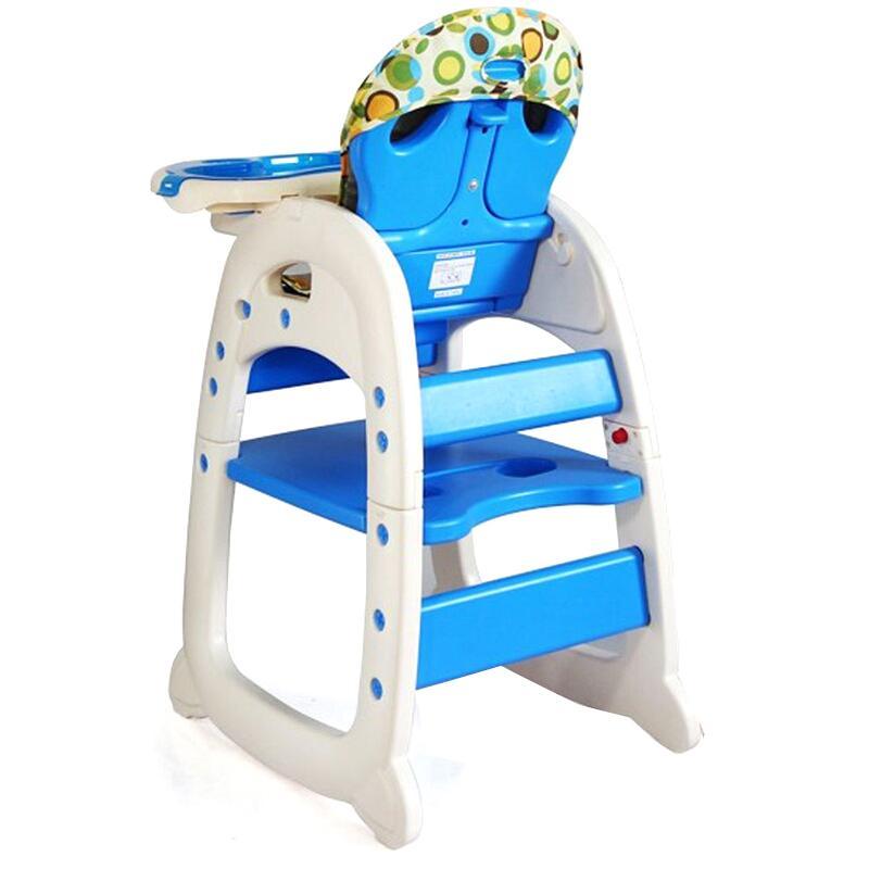 Scaun de masa multifunctional Baby Place Mamakids - Albastru image 1