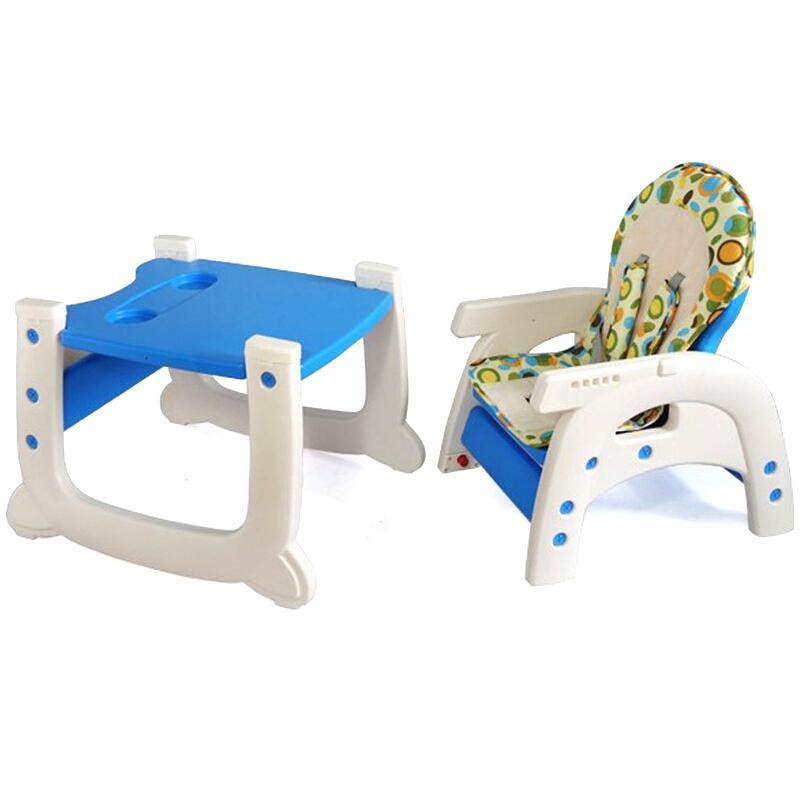 Scaun de masa multifunctional Baby Place Mamakids - Albastru image 3