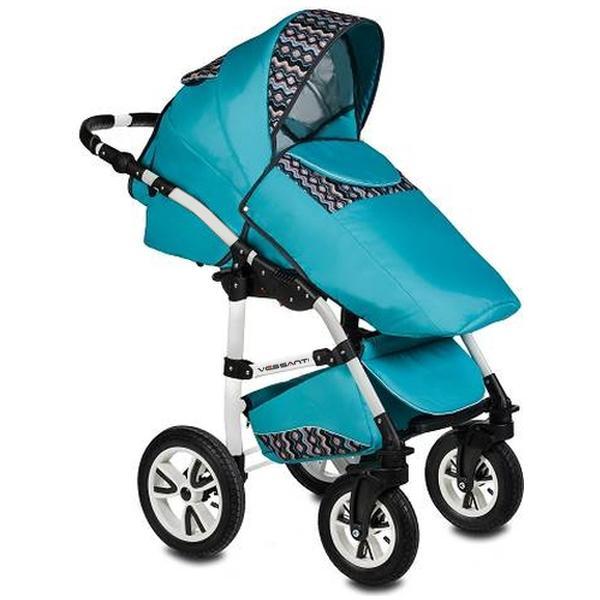 Carucior Flamingo Easy Drive 3 in 1 - Vessanti - Turquoise image 1