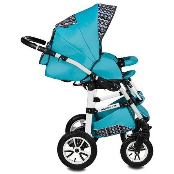 Carucior Flamingo Easy Drive 3 in 1 - Vessanti - Turquoise image 3